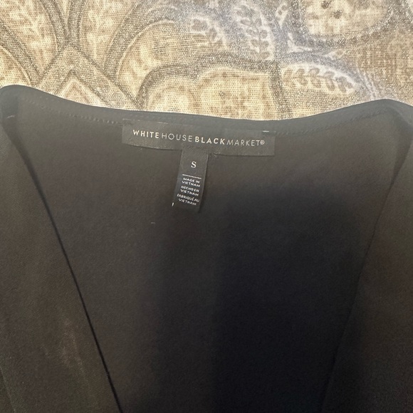 WHBM matte Jersey wrap midi dress - Picture 7 of 9